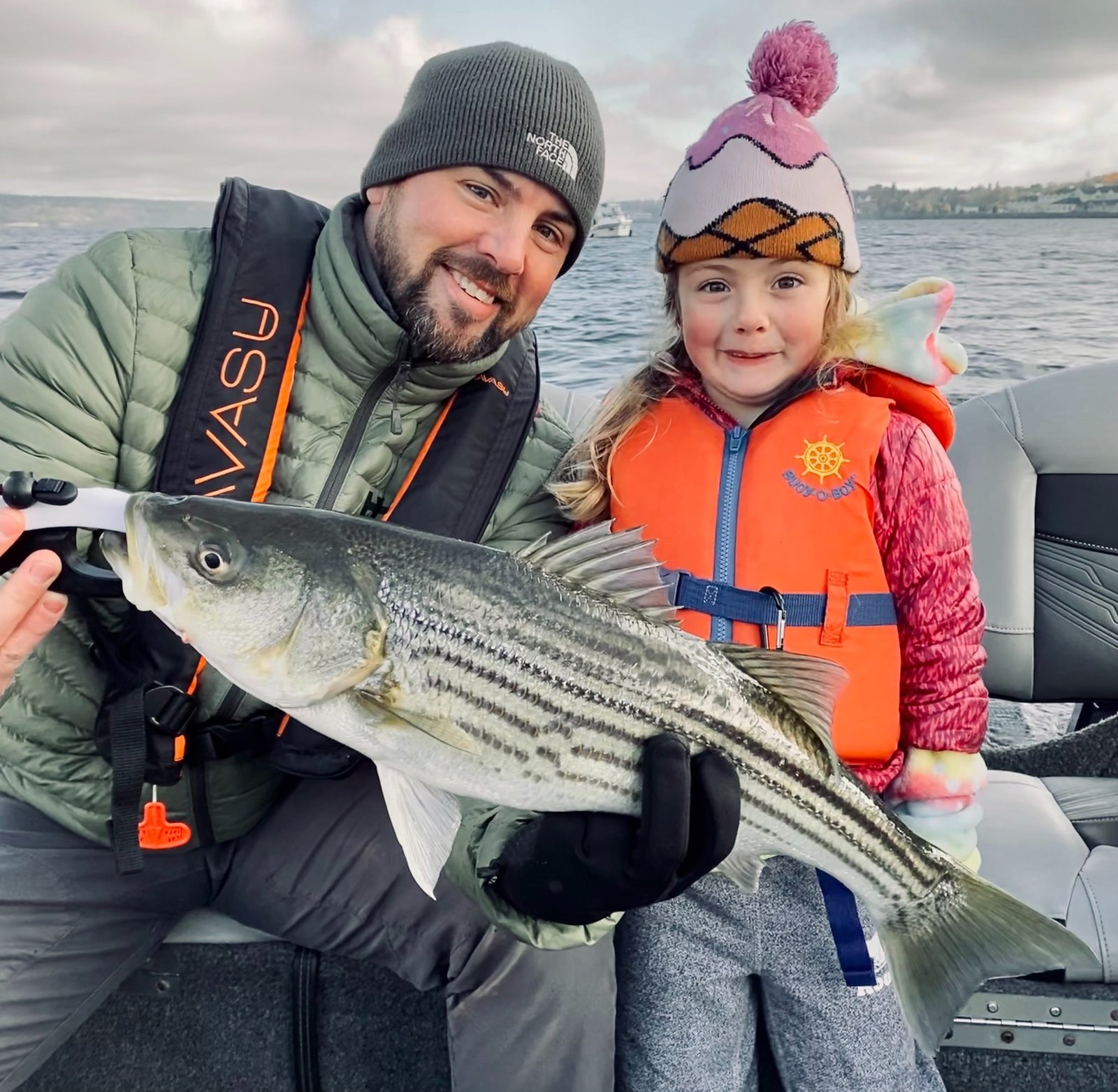 Fall striped bass fishing on the Miramichi River