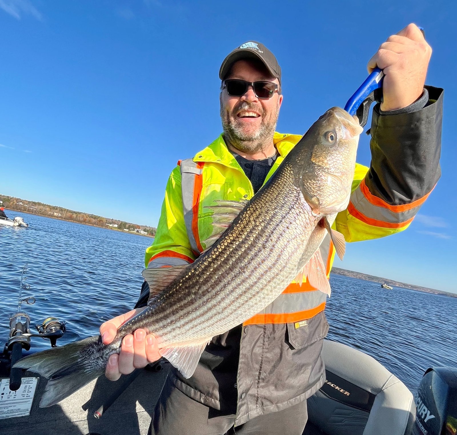 Guided fishing charter on the Miramichi River