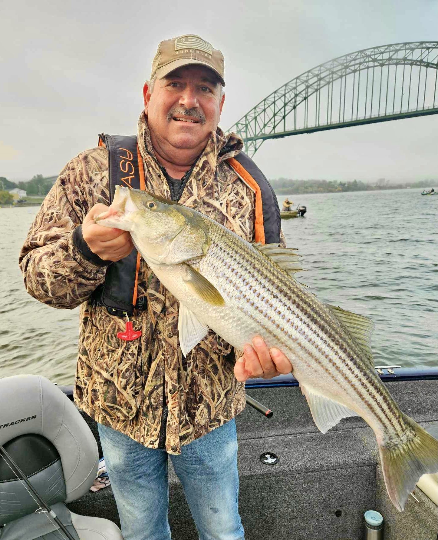 Guided striper trip Miramichi