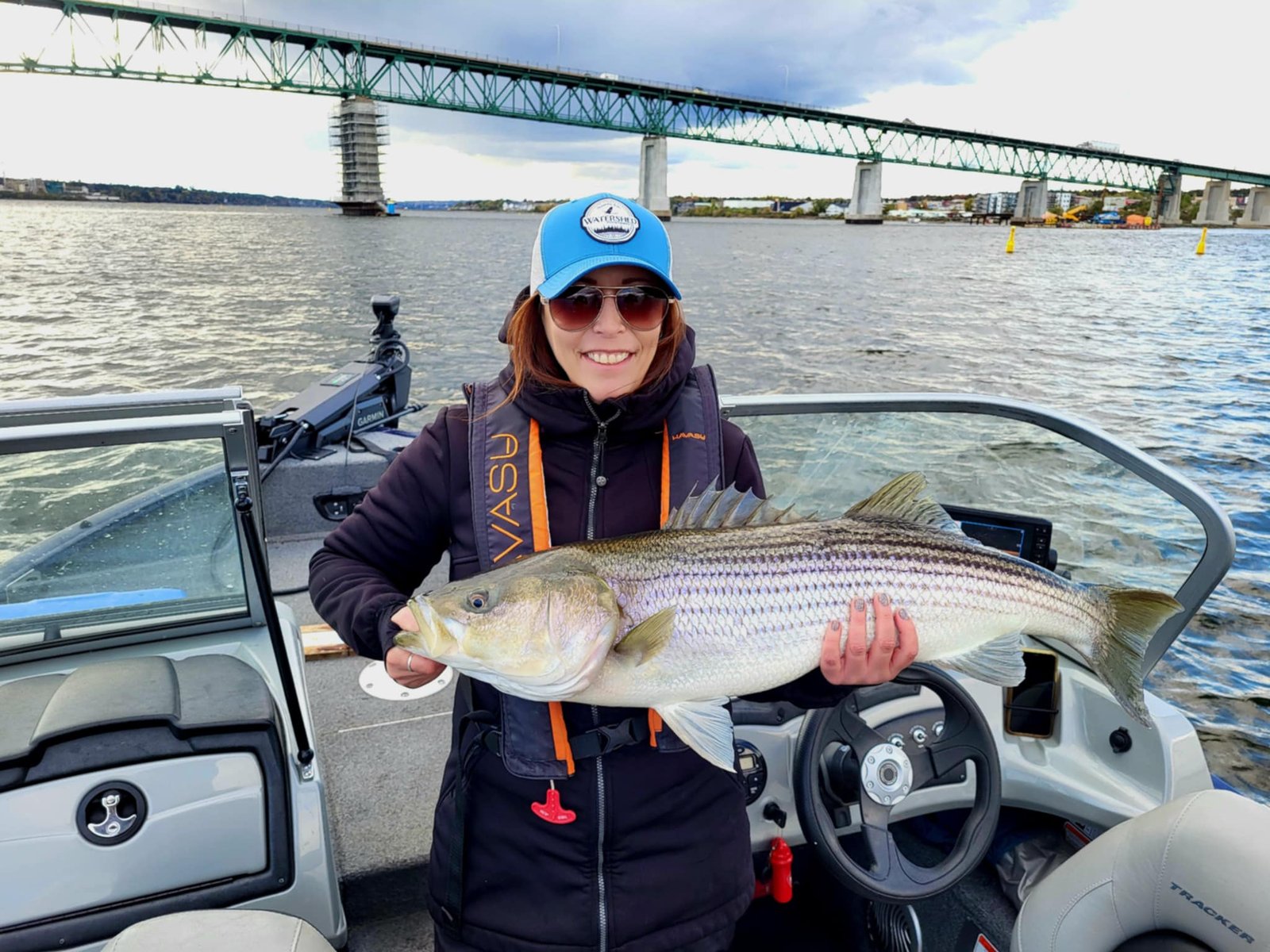 Guided fishing charter on the Miramichi River