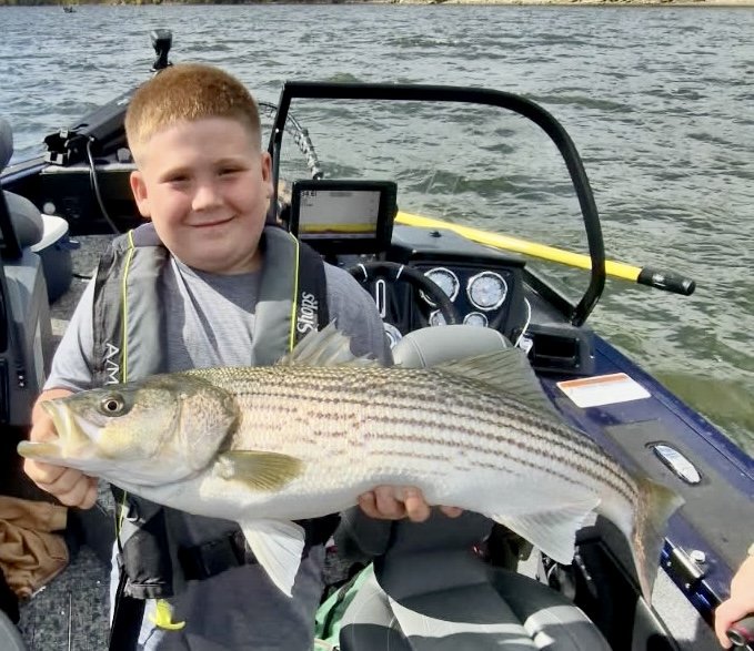 Spring striped bass fishing Miramichi