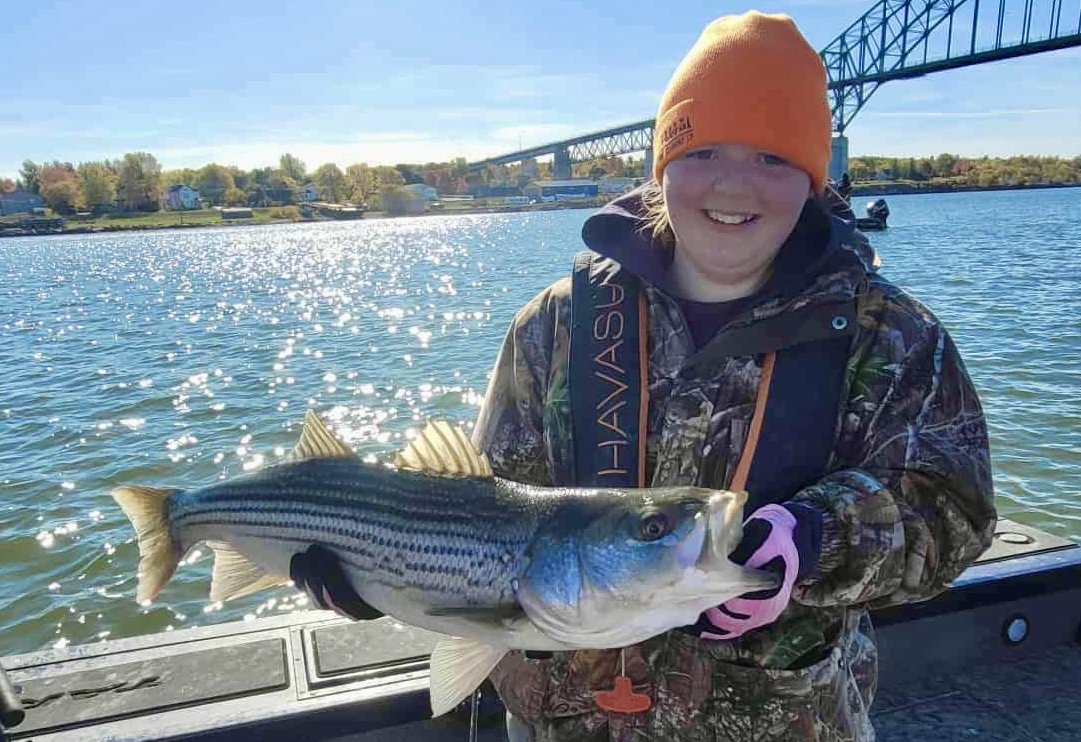 Bass fishing charter Miramichi NB