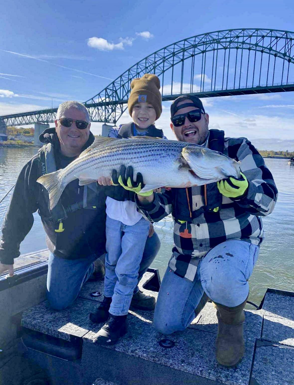 Striped bass fishing guide New Brunswick