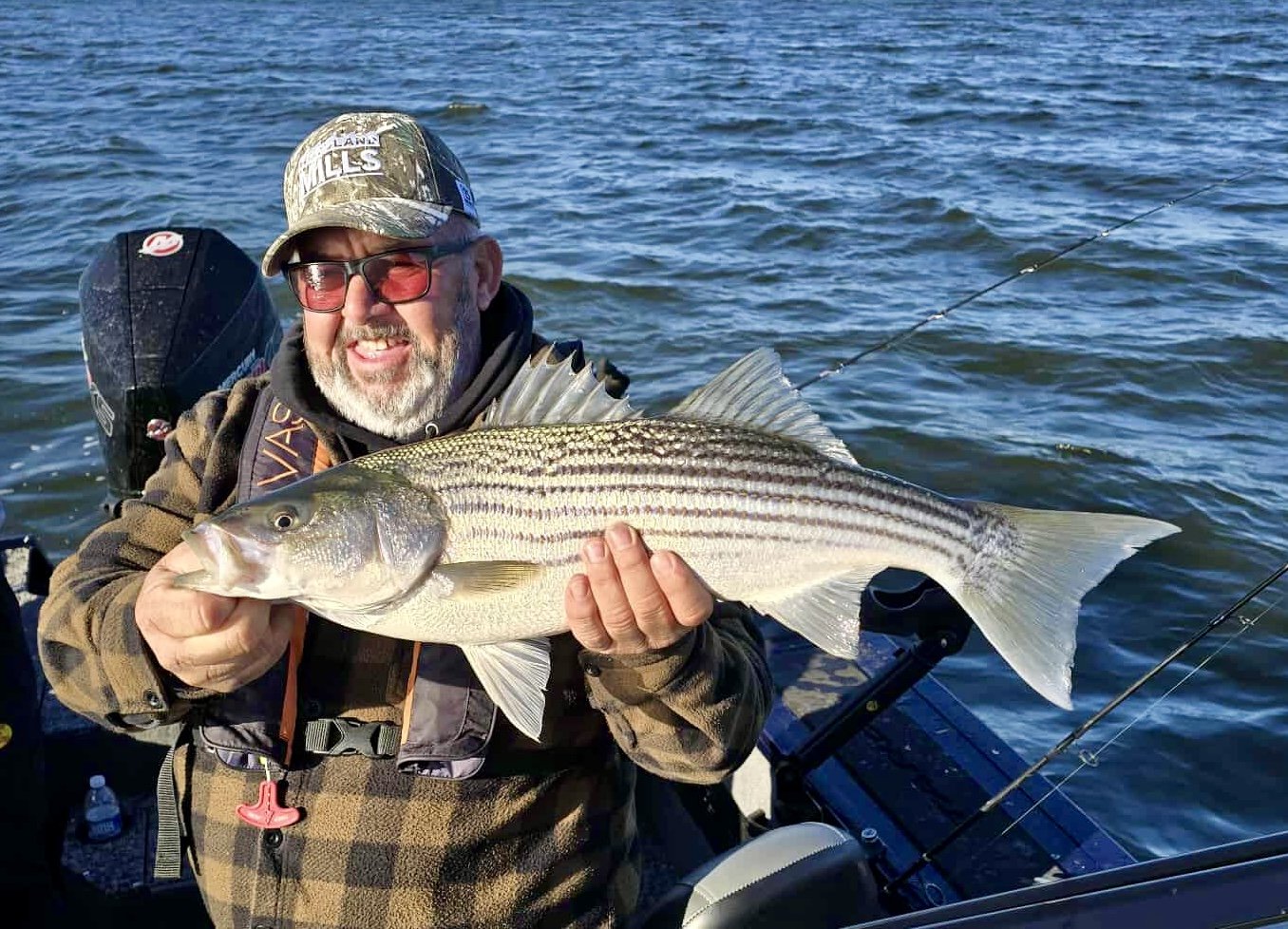 Striped bass fishing Miramichi New Brunswick